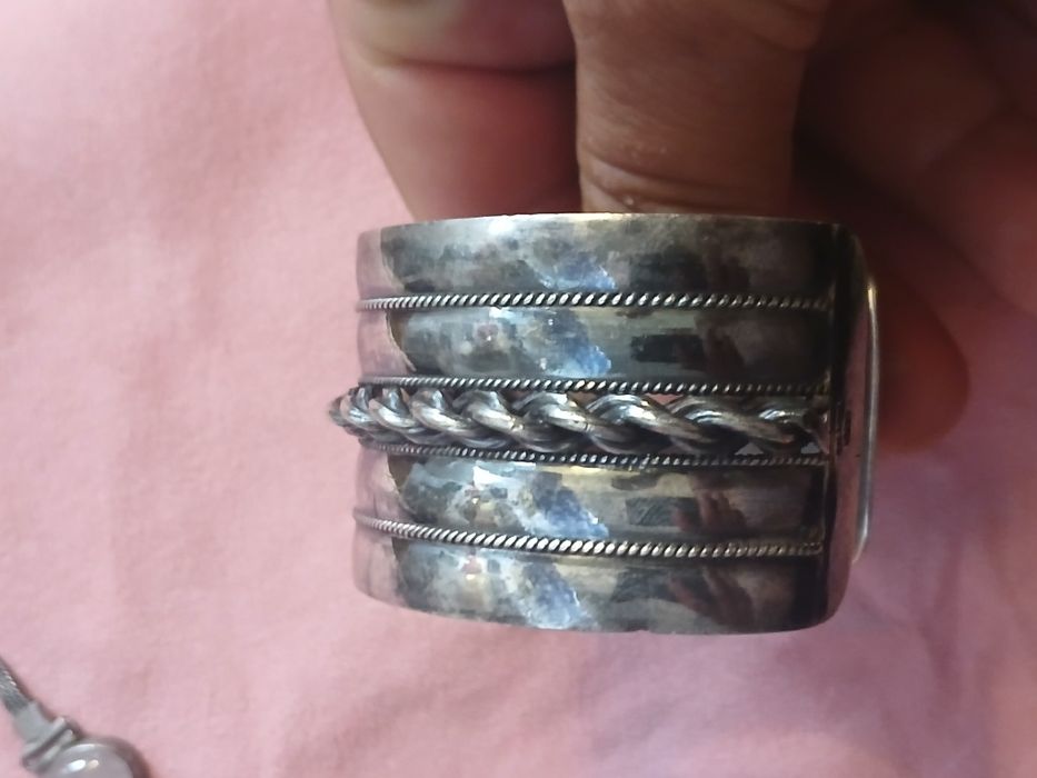 Bratara argint masiv