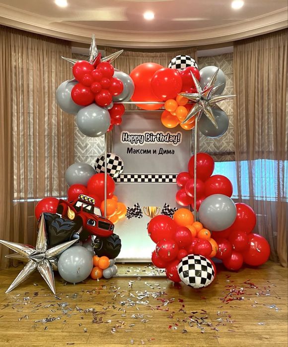 Фотозона оформление шары