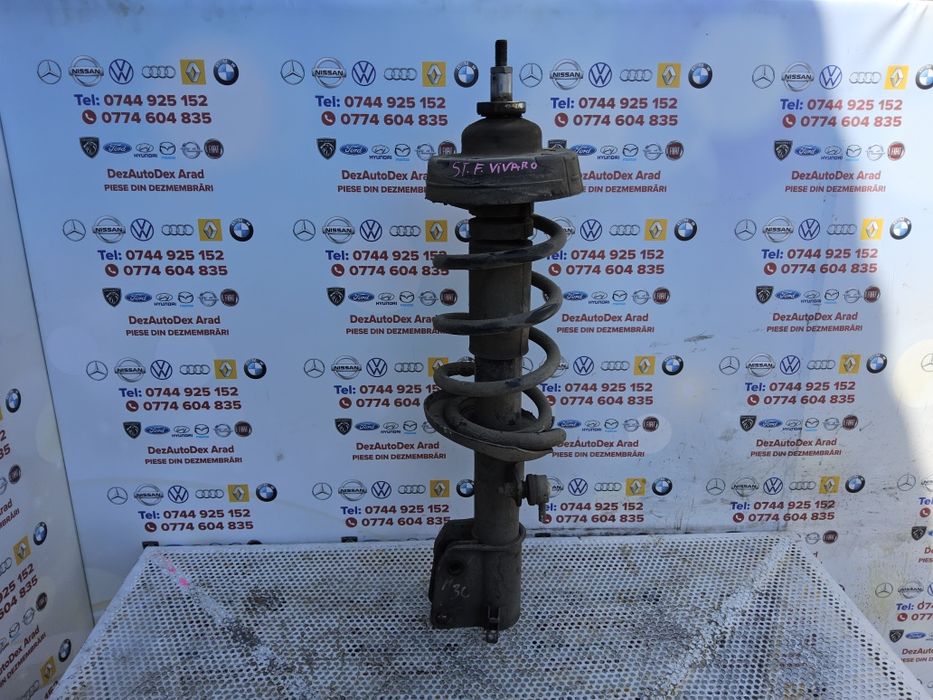 Ansamblu arc cu telescop fata Renault Trafic 2014-2020 Opel Vivaro Nissan primastar arcuri amortizoare fata telescoape