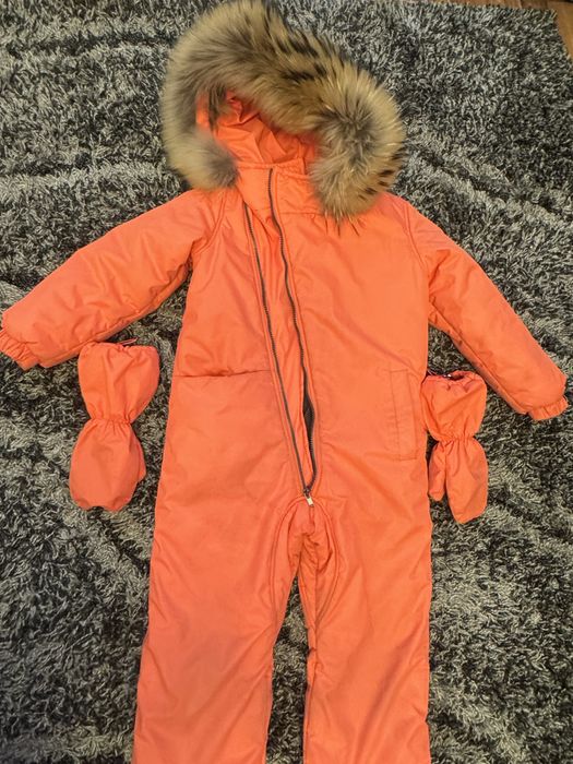 Зимний комбинезон на девочку