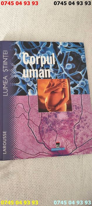 carte carti lumea stiintei corpul uman cartonata