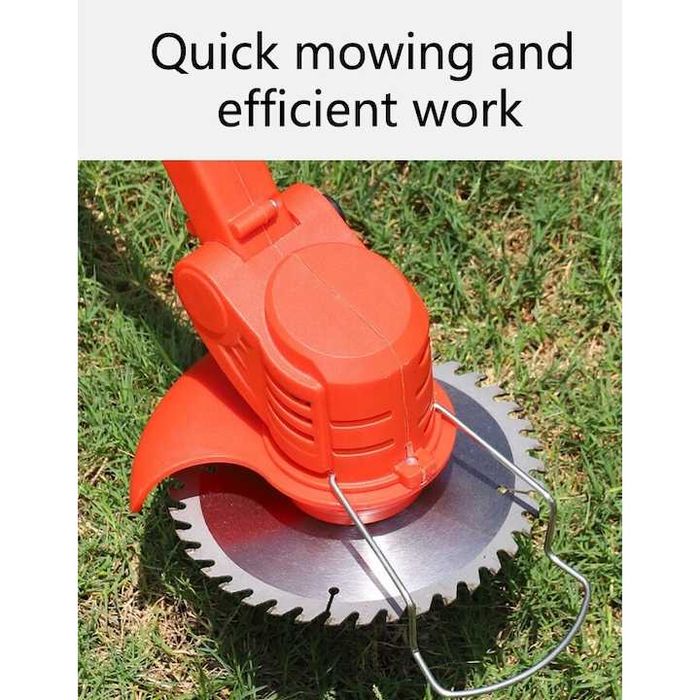 Телескопичен акумулаторен градински тример с две батерии 3600W