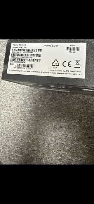Oferta !! Nubia Flip 5 g 256 gb NOU ! Pret mic !