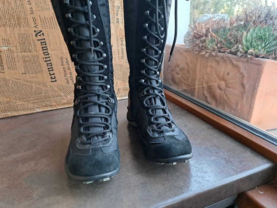 дамски ботуши,зимни обувки,спортни боти,FORNARINA,номер 38,с платформа