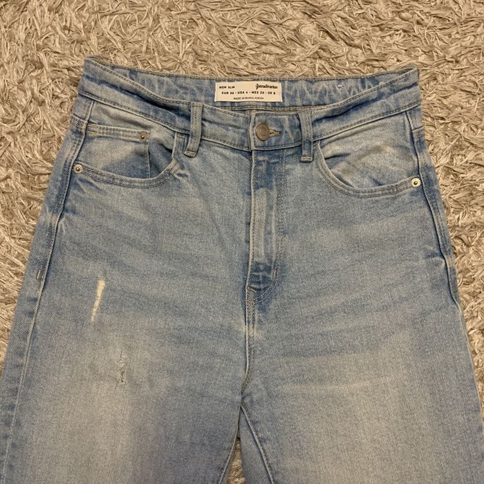 Blugi Stradivarius Mom Slim