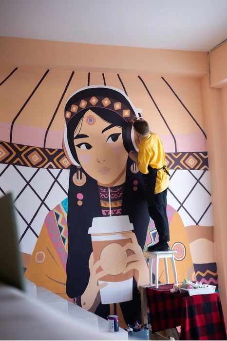 Роспись стен от художника