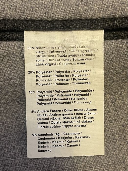 Sacou barbati elegant lana/casmir Yorn marimea L slim