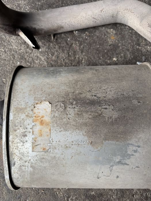 Глушитель для мерседес w463 гелендваген