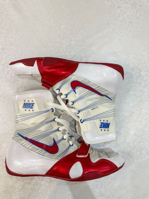 nike hiperko 1 white-red