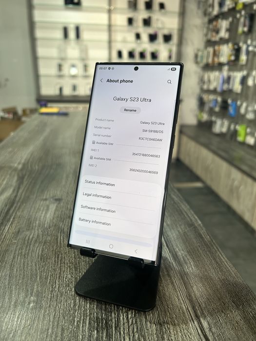 Samsung Galaxy S23 Ultra 512GB Black