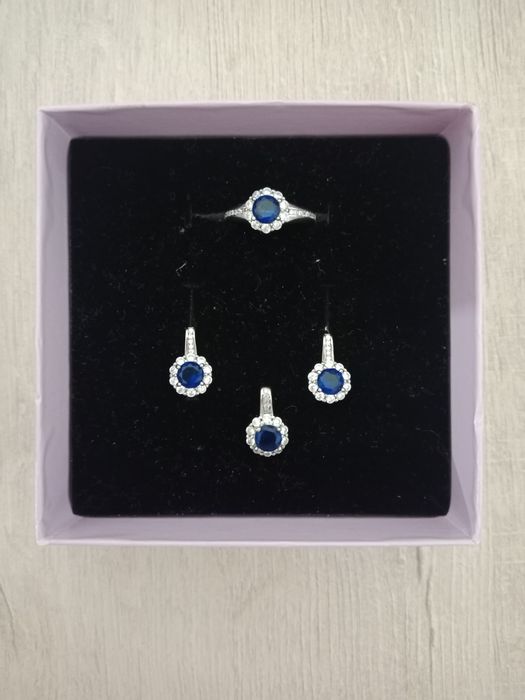 Комплект серебро пробы 925