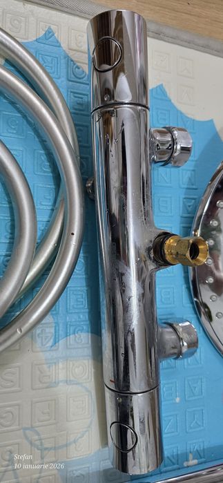 Baterie si dus Grohe cu termostar