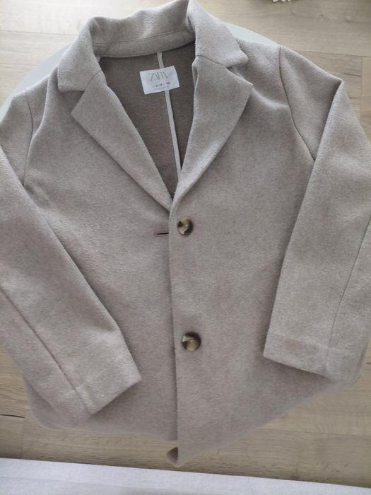 Елегантно детско палто Zara (размер 152 / 11-12 години)