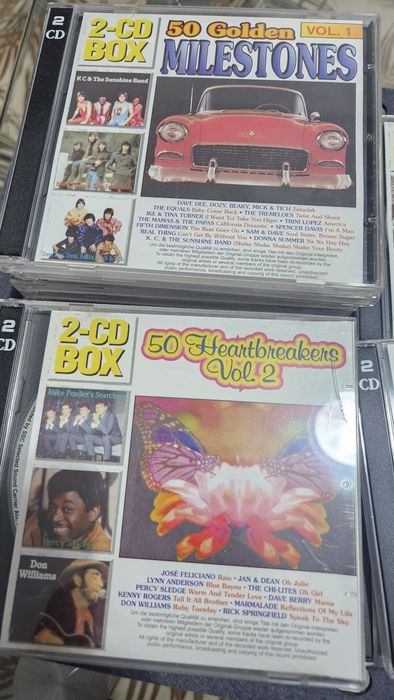 Lot 38 cd uri,gen muzica veche,pop,selectii