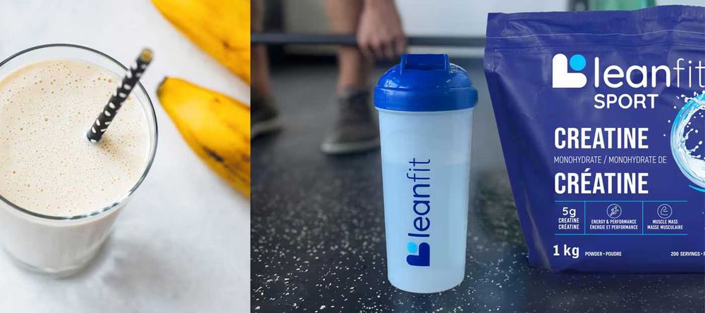 Веганский Креатин Моногидрат Leanfit Sport Creatine  1kg 200 порций