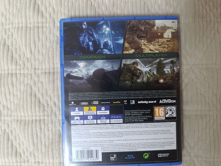 Продам игру для PS4.