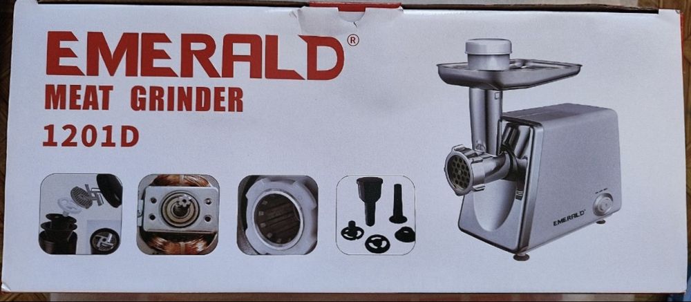 Новая мясорубка Emerald 1201D (2600W)