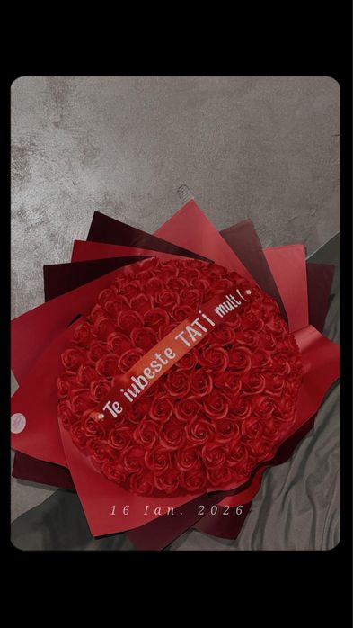 Buchete trandafiri sapun diferite modele