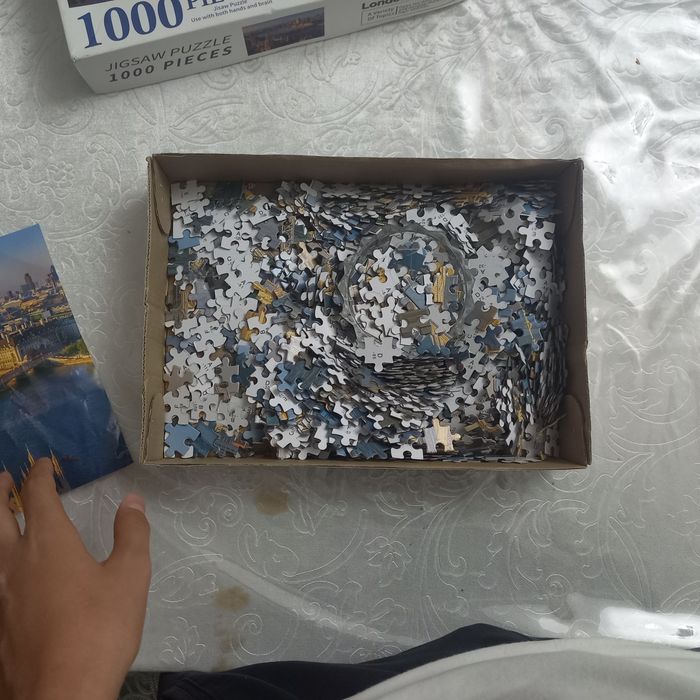 Пазл 1000 + лего