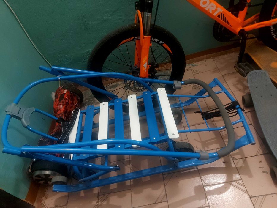 детский сани колесиками