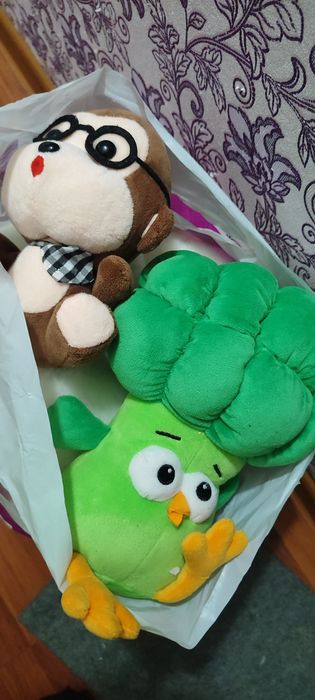 Отдам даром мягкие игрушки