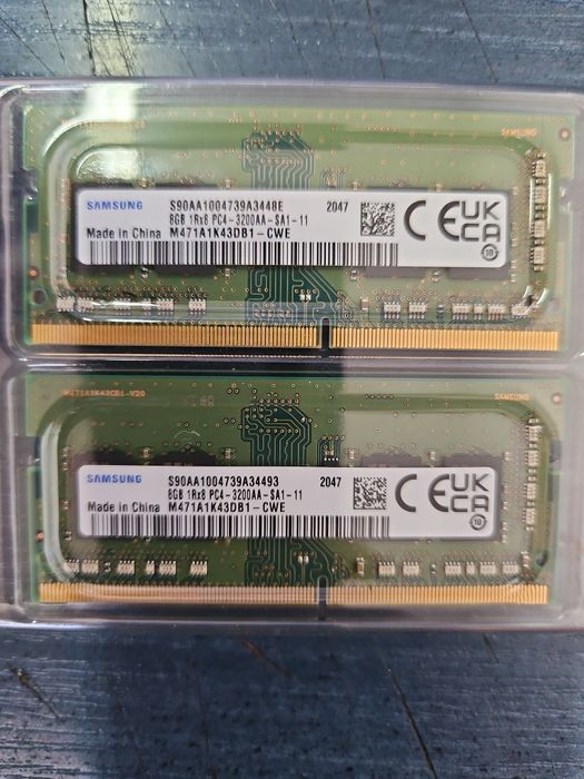 Kit Memorie RAM Laptop Samsung 16GB (2x8GB) DDR4 3200MHz SO-DIMM