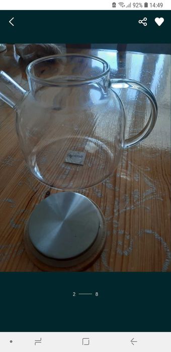 Продам чайник стеклянный