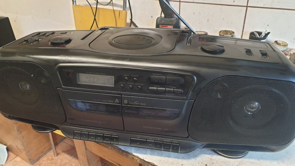 Tape deck Luxman K115/Sony tc k411/Akai hxa451w/ Boombox Crown,Siemens