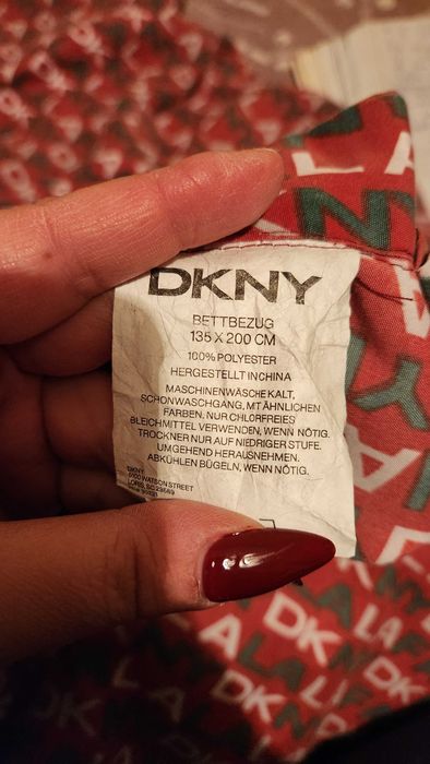 Спално бельо Donna Karan DKNY червено