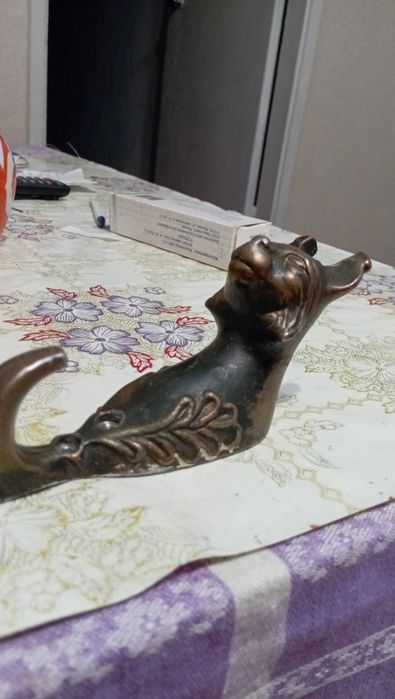 Солонка с ложечкой, вешалка-рысь