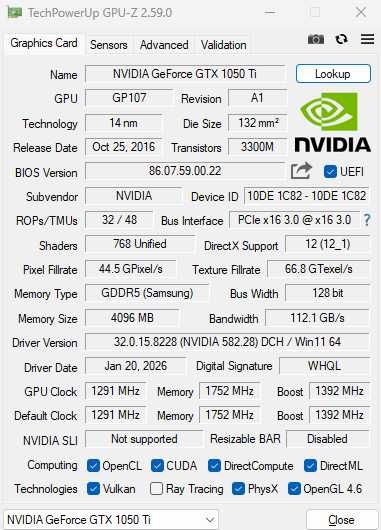 Продам видеокарту Palit GTX 1050 TI