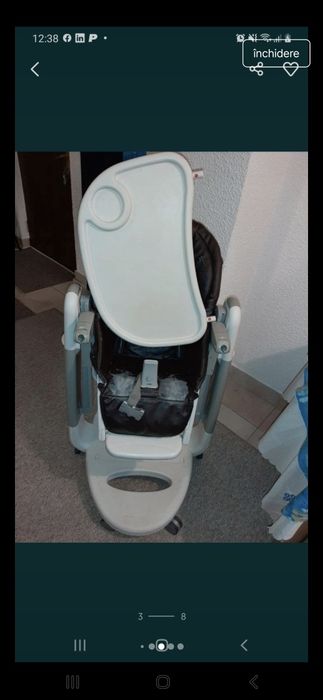 Scaun  masa copil  Peg Perego Tatamia