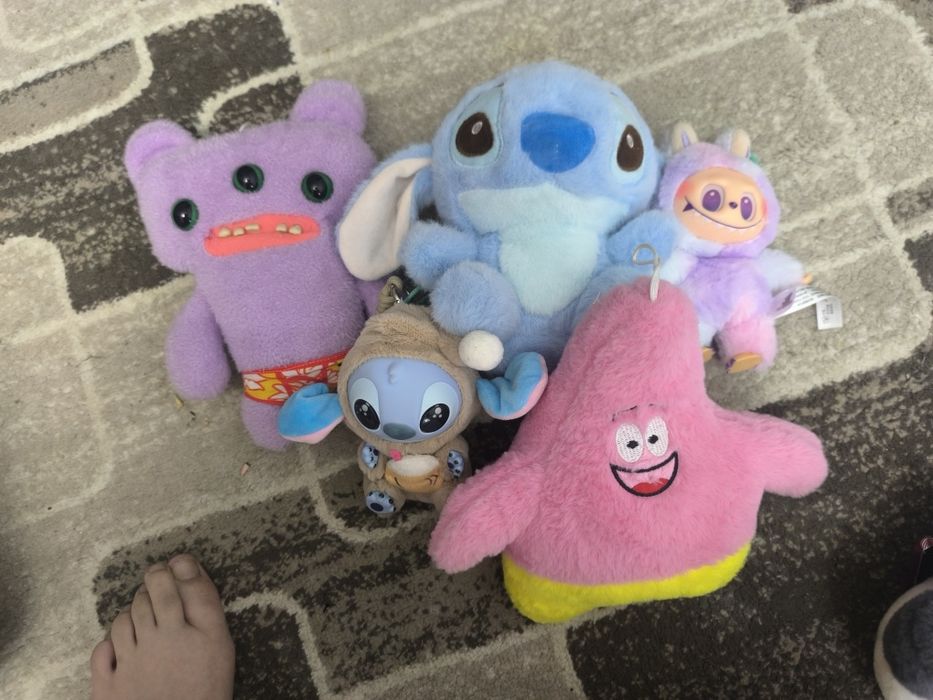 Мягкие игрушки:)