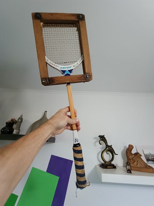 Rachetă squash vintage Ascot Blue Arrow