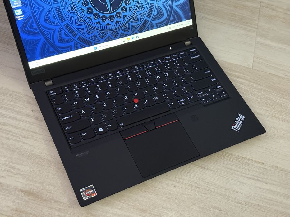 Като Нов 14'FHD IPS/Ryzen 7 Pro-5850u/Thinkpad T14 Gen 2/16GB DDR4/512GB