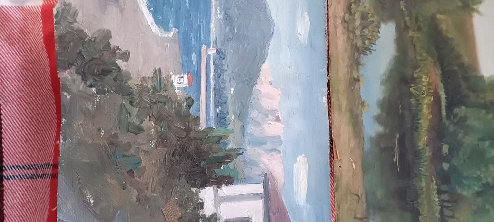 Картинки маслом старинные