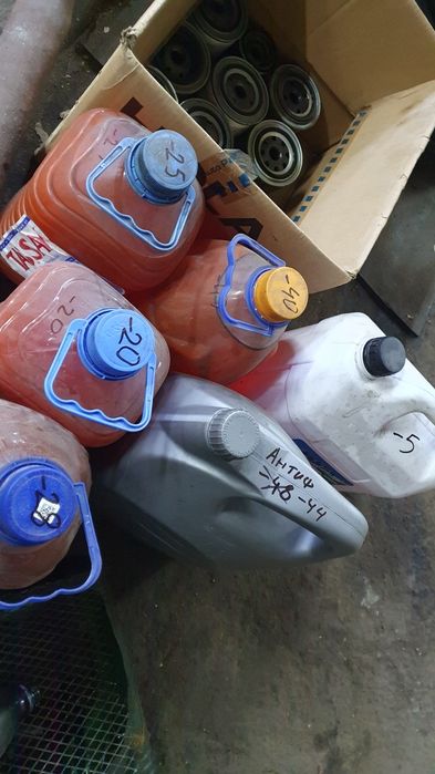 отработка в канистрах