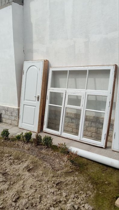 Окна и двери б/у в хорошем состоянии