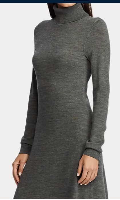 Polo Ralph Lauren wool grey dress