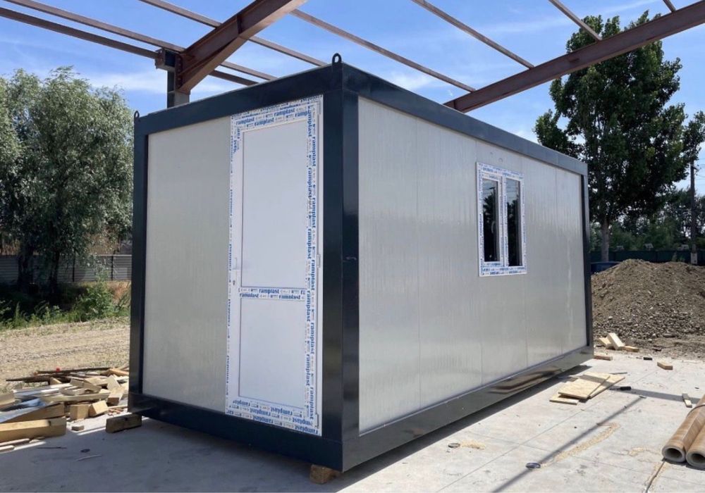 Container modular 6x2.40 PREȚ BUN – birou / fast-food  – București