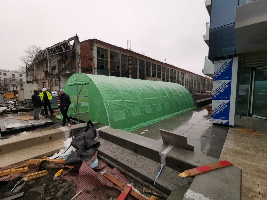 Solar solarii sera sere gradina - folie armata 186g/m2 . RM