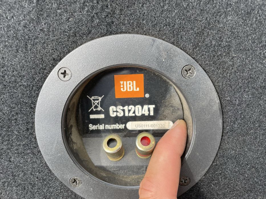 Vand/Schimb subwoofer jbl