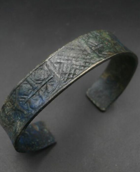 Vand bratara vikinga bronz secolul IX-XI