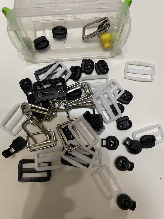 Швейная фурнитура - крепления для ремней, сумок и прочее