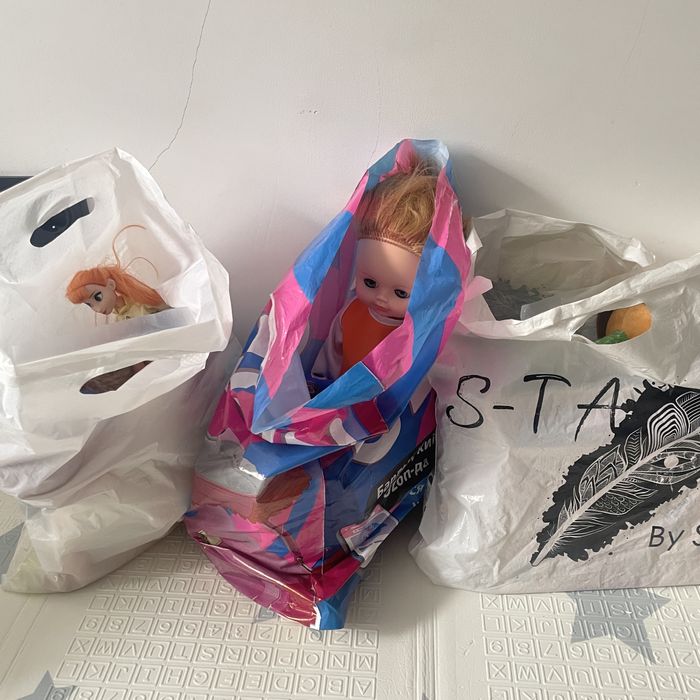 3 пакета игрушек для девочек