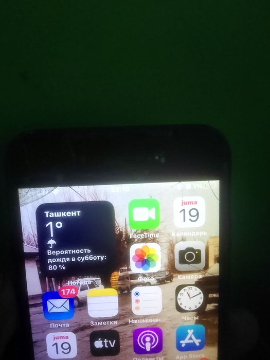 Iphone 7  hamma joyi radnoy,