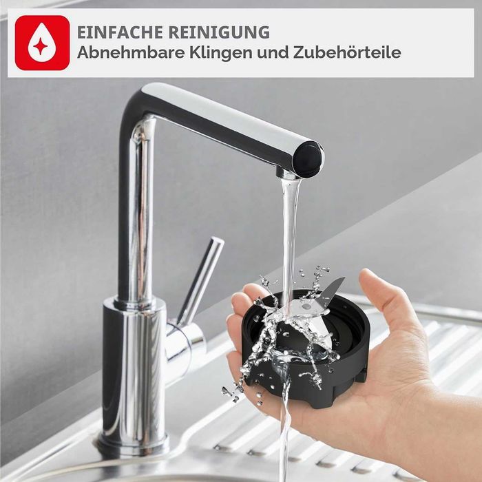 Нов Блендер Moulinex Pulseo Lm17Gd , 400 W, 4 остриета, 700 мл, 2 години Гаранция