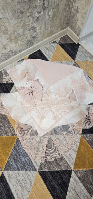 Конверт на выписку комплект 3 в 1 + чепчик