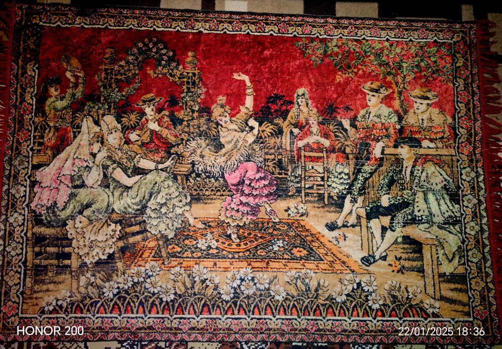 Carpeta artizanală din 1950