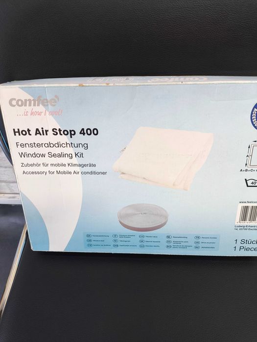Втулка за прозорец за подов климатик Comfee Hot Air Stop 400 – нова